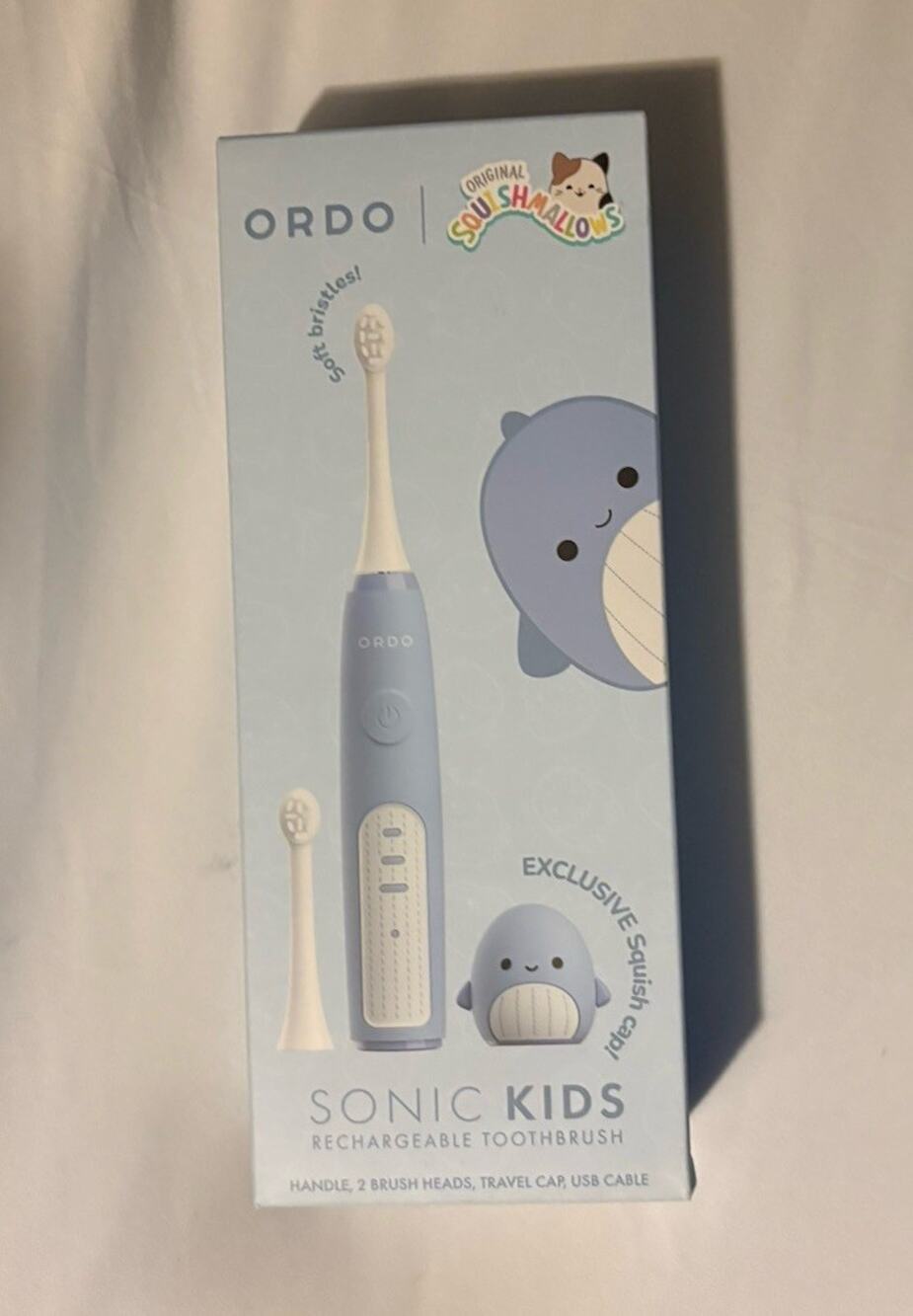 Ordo Sonic Kids Sonic Rechargeable 3-Speed Timer Travel Cap Blue Squishmallows